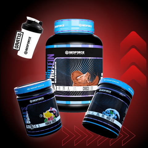 Pack MASA MUSCULAR GEOFORCE + Shaker de regalo